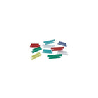 Pendaflex Clear Hard Tabs - 2" - 25 Pack-Designed to accept the supplied blank and printed inserts
