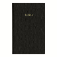 Blueline Ruled EcoLogix Memo Book – 7-1/2" x 4-3/4" – Ruled – 96 Sheets – Black-White Paper