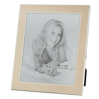 Elegance Jolene Photo Frame, Satin Gold, 8" x 10" (63378)-Tabletop photo frame