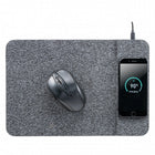 Allsop PowerTrack Qi Wireless Charging Mousepad - Grey-Wireless inductive charging allows you to charge any Qi-Standard device