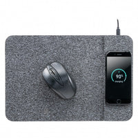 Allsop PowerTrack Qi Wireless Charging Mousepad - Grey-Wireless inductive charging allows you to charge any Qi-Standard device