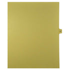 Mark Maker Legal Exhibit Index Tab Buff Single Tabs, 1/15th Cut, Letter Size, No Holes, Number 127, 25 Pack-Buff Single Tabs, 1/15th Cut