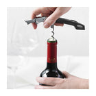 Trudeau Double Lever Corkscrew in Assorted Colours, 2 Pack-Color/finish: Red/Black/Green