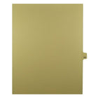 Mark Maker Legal Exhibit Index Tab Buff Single Tabs, 1/25th Cut, Letter Size, No Holes, Number 140, 25 Pack-Buff Single Tabs, 1/25th Cut