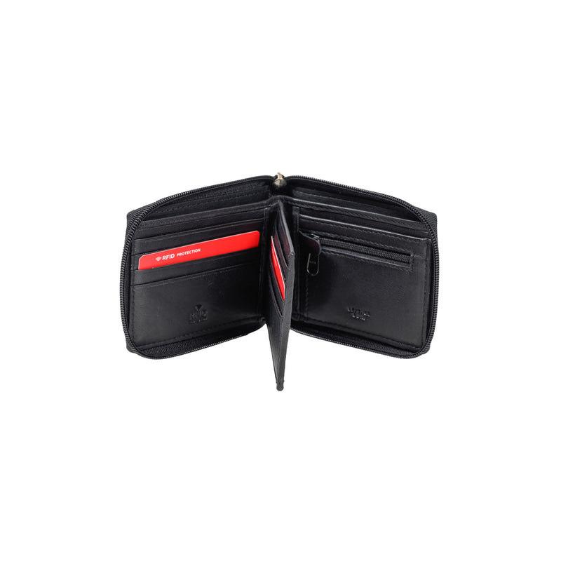 DEVILICIAN 財布　mucc Champs Multicard-Multiwing Zip-Around Wallet - Black | staples.ca