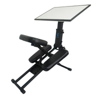 Victor The Edge Desk Ergonomic Adjustable Kneeling Desk (D-1060)-Fast and simple setup. Comes fully assembled. Sets up in less than 30 seconds.