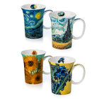 McIntosh Van Gogh Mugs with Gift Box - 4 Pack - 11oz-This product comes in an attractive gift box, ready to be given as a gift without any hassle