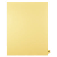 Mark Maker Legal Tabs - Letter Size - Buff - 1/15th cut - 25 tabs per package - 5 packages Pack - Number 150-Buff SingleTabs