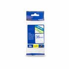 Brother Genuine TZe263 Laminated Tape for P-touch Label Makers - 36 mm wide x 8 m long - Blue on White-Blue on white laminated TZe 36 mm tape for use with Brother P-touch label makers 