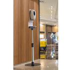 Cleanology Heavy-Duty Automatic Soap & Hand Sanitizer Dispenser Station - Touchless, Commercial Grade, Freestanding or Wall Mount-Battery Powered Convenience - Operates on 4 x AA batteries (not included) for flexible, cord-free placement