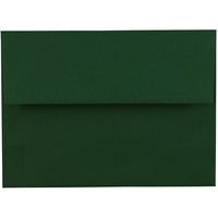 JAM Paper A6 Invitation Envelopes, 4.75" x 6.5", Dark Green, 1000 Pack (3157346b)-Dark green