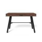 Whalen James 48"W Writing Desk - Brown/Black-Writing Desk