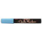 Marvy Uchida Broad-Point Liquid Chalk Markers - Erasable - Dustless - Baby Blue - 2 Pack-Quantity: 2 per pack