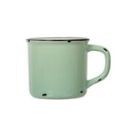 CTG Brands Ceramic Enamel Look Mug Set, Mint Green, 4 Pack-Volume: able to hold up to 15.2 oz. (450ml)