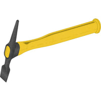 Nlc. Inc, Plastic Handle Chipping Hammers - 4 Pack-Face Finish Cross Chisel