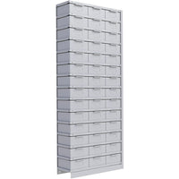 Metalware RK937 Boltless Shelving Unit, 15-Shelves, 36" x 12" x 88", Light Grey-Adjustable shelving system that provides high strength, yet economical storage capacity for your needs