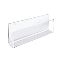Azar Wall Mount Acrylic Holder - 13.5" W - 2 Pack-Sold in Packs of: 2