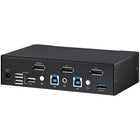 StarTech 2-Port DisplayPort KVM Switch - 4K 60Hz-Increases productivity with ports to connect up to 2 HD multimedia computers