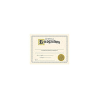 Trend Enterprises Black Border Certificate Of Recognition, 8 1/2" X 11", 120 Pack (T-2564)-Size: 8 1/2"(L) x 11"(W)