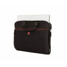 Swiss Gear 15.6" Laptop Sleeve with Handles, Black-Self-repairing zipper closure for durability and long-lasting use