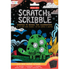 OOLY Mini Scratch and Scribble Dinosaur Days Guided Artwork Kit-Mini Scratch Art kit