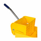Johnny Vac Sidepress Wringer & Bucket Combo - BU21YE - 5 gal (21 L)-Colour: Yellow