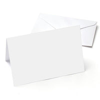 Gartner Studios Printable White Greeting Cards with Envelopes, 25 Pack-Printable Cards