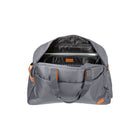 CHAMPS The Weekender Smart Water-Proof Nylon Duffle Bag with Charging Port - Grey-Waterproof nylon material
