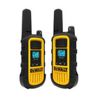 DeWalt DXFRS800 Heavy Duty Rechargeable Two-Way Radio Walkie Talkies - 2 Pack-Audio Output: VOX (Voice Activated Transmission)