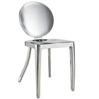 Nicer Furniture Kong Side Chair - Stainless Steel-Contemporary design with durable stainless steel construction