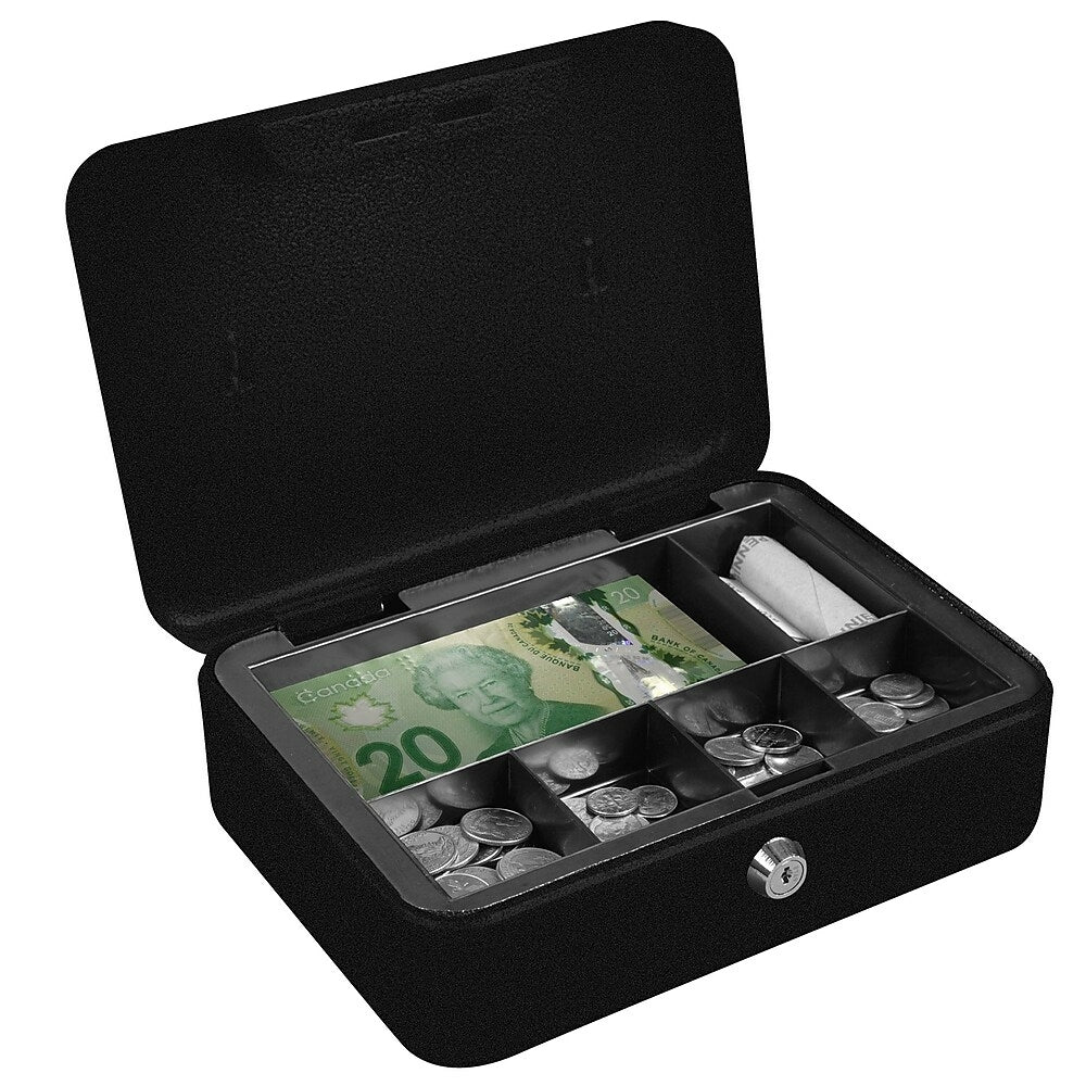 Royal Sovereign Full-Size Cash Box - Black | staples.ca
