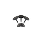 Uncaged Ergonomics Wobble Stool,  Active Sitting Chair for Standing Desks, Black-THE BEST ACTIVE SITTING CHAIR Rock, swivel, move and burn calories while sitting. Easy to sit on. Fast to get up from. More functional, fun and aesthetic than a balance ball.