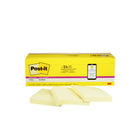 Post-it Super Sticky Cabinet Pack, 3" x 3", Canary Yellow, 24/Pack-Stick your notes where they'll really get noticed...like monitors, doors and walls!
