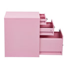 OSP Designs HPBF-261 22" Storage File Cabinet, Pink-Fully Assembled