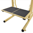 Stamina Outdoor Power Tower Pro - Yellow-Pull-up station with chin-up, wide, and forward grip options