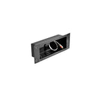Peerless-AV IBA3 Recessed Cable Management and Power Storage Accessory In-Wall Box, Black-Black