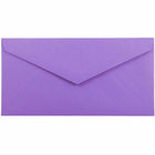 JAM Paper Monarch Recycled Envelopes - 3.875" x 7.5" - Violet Purple - 50 Pack -Colour: Violet