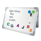 Flipside Desktop Easel Set with Pen and Two Magnets, 18" W x 12" T-Great for interacting with small groups