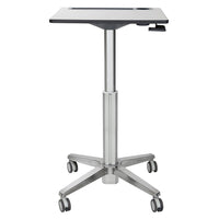 Ergotron 24-481-003 LearnFit, Adjustable Standing Desk, Clear Anodized-A stand up desk encourages healthy behavior that leads to physical and academic improvements for kids
