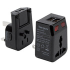 Targus APK032US World Power Travel Adapter with USB Ports-Includes 4 integrated charging plugs