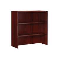 Office Star Napa Collection Open Hutch, Mahogany-Features 1” top and end panels