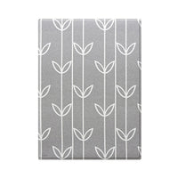 Baby Care Playmat, Sea Petals Grey, Small-Extra thick cushioned construction provides superior shock absorption, and protects delicate wrists, knees, and heads from the impact of tumbles.