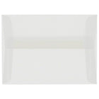 JAM Paper A9 Invitation Envelopes, 5.75 x 8.75, Clear Translucent Vellum, 100 Pack (900964615g)-Clear