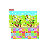 Dwingular Zoo Playmat, Large-This large play mat measures 230 cm x 140 cm x 1.5 cm thick or 90.55" x 55.11 " x 0.6" thick