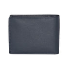 Roots Men's Leather Slimfold RFID Wallet with Removable Passcase - Navy-1 billfold with divider