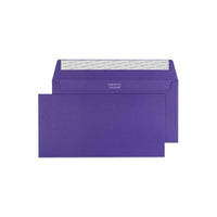 Blake Creative Color Purple Invitation Envelopes - 4 1/2" W x 9" L - Plum - 25 Pack-Plum