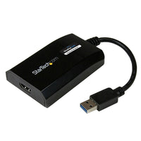 StarTech USB 3.0 to HDMI External Multi Monitor Video Graphics Adapter For Mac & Pc, Displaylink Certified, Hd 1080P-Improved video performance to support demanding applications and HD video playback, utilizing high-bandwidth USB 3.0 transfer speeds up to 5 Gbps