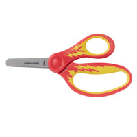 Fiskars 5" Kids Blunt Softgrip Scissors - Assorted-Fiskars Softgrip Blunt-tip Kids Scissors have a fun, comfortable Softgrip handle to improve grip and reduce fatigue