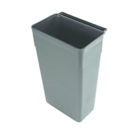 Globe Utility Cart Refuse Garbage Bin For Use With Carts 5001 and 5002, 5 Pack (5003)-Perfect for Restaurants and Bussing Tables