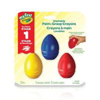 My First Crayola Palm Grasp Crayons - 3 Pack-Includes 3 washable crayons